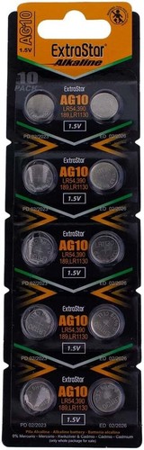 10x pile ag10 - pile, lr1130