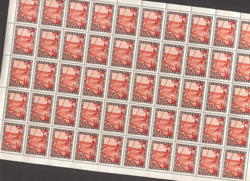 Indonesia a54 foglio 50v - di,