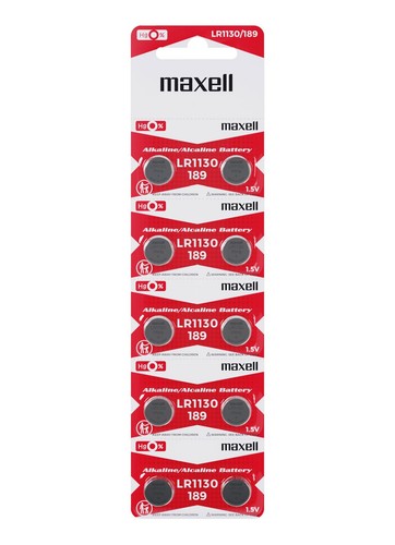 Maxell lr1130 lr54 1 - 10,